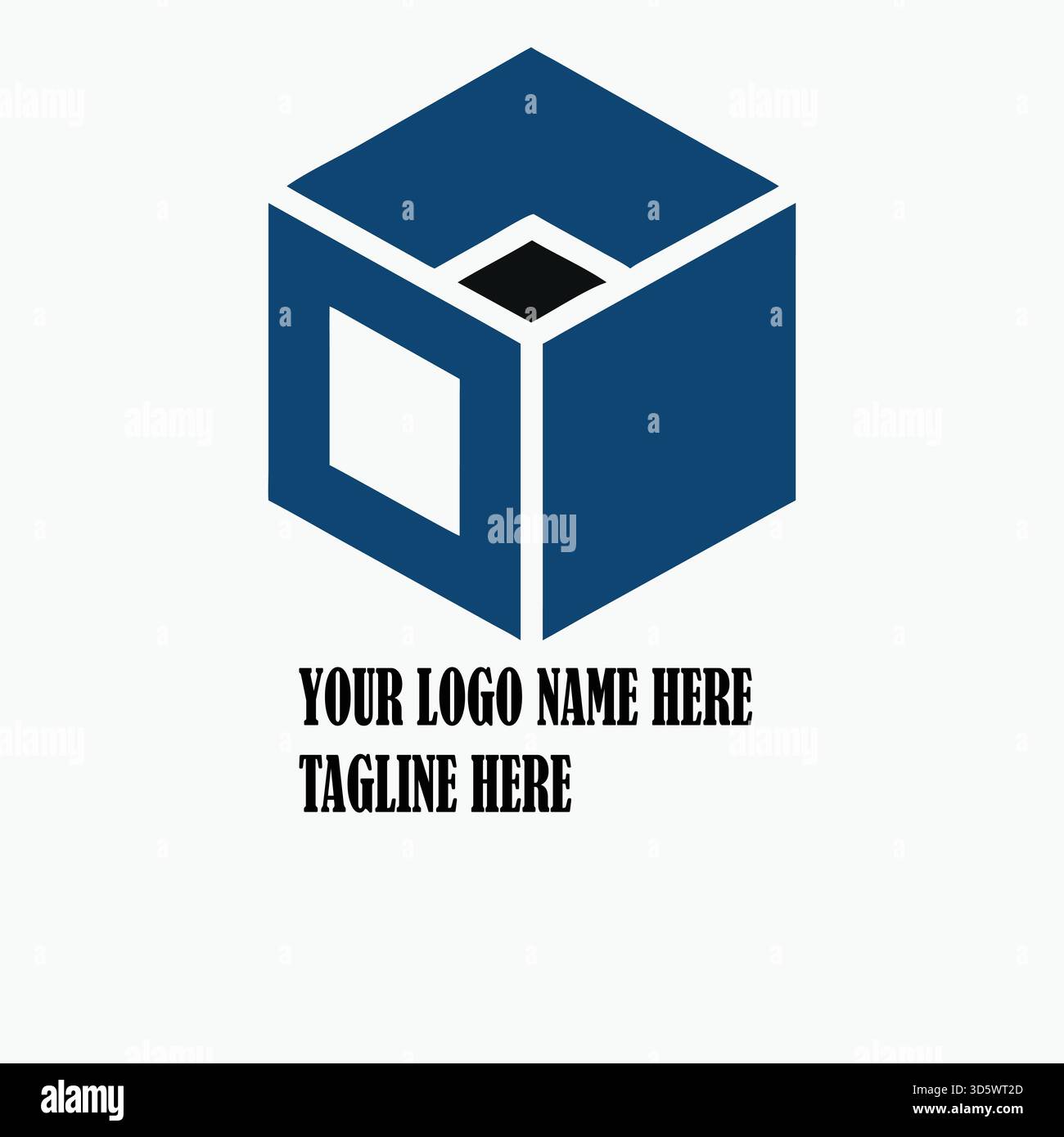 Logo immobiliare contemporaneo che unisce forme affilate e architettura urbana per gli agenti immobiliari, le case automobilistiche e gli sviluppatori immobiliari Illustrazione Vettoriale