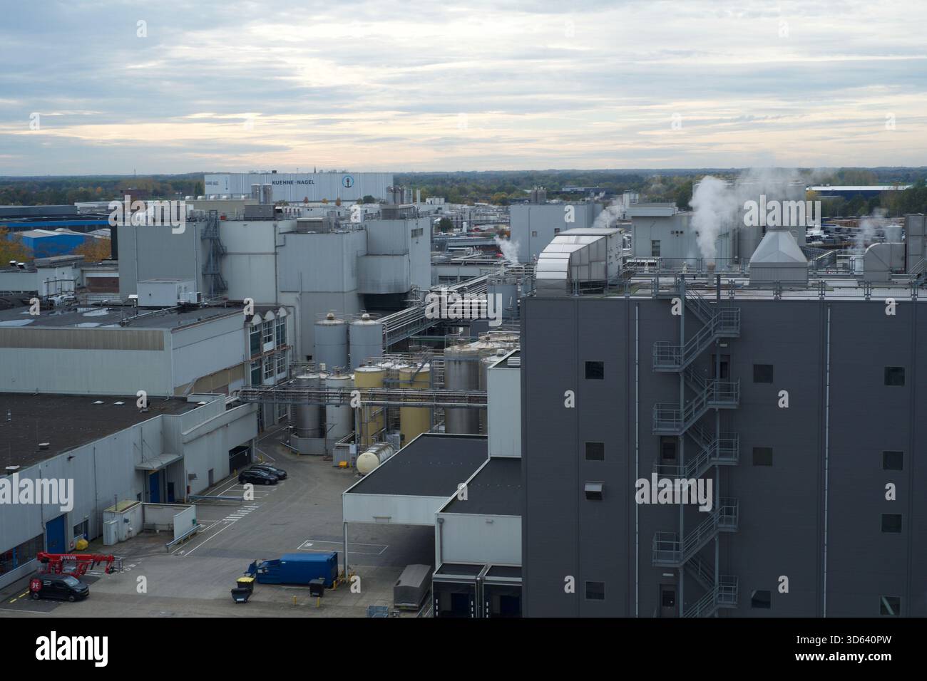Zona industriale del Brabante Foto Stock