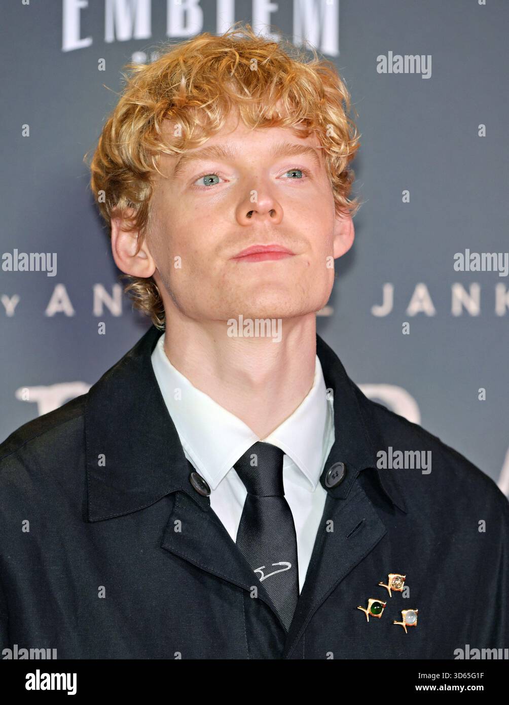 LONDRA, REGNO UNITO. 7 novembre 2025. Lucas Lynggaard Tønnesen alla premiere di Desperate Journey a Odeon Leicester Square, Londra, Inghilterra. (Foto di 李世惠/SEE li/Picture Capital) credito: Vedi li/Picture Capital/Alamy Live News Foto Stock