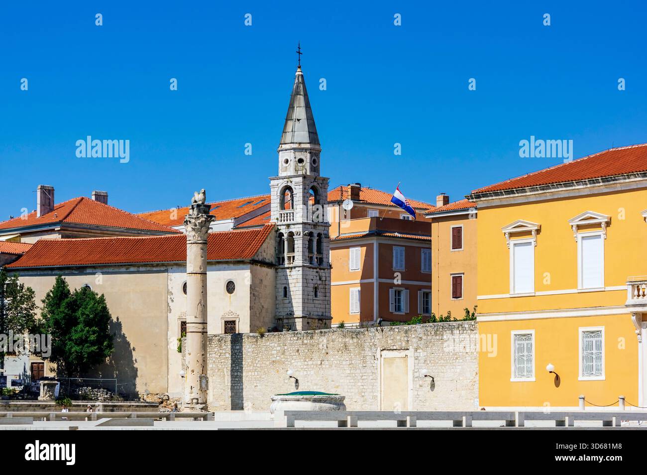 La Chiesa di San Donato a Zara, Croazia Foto Stock