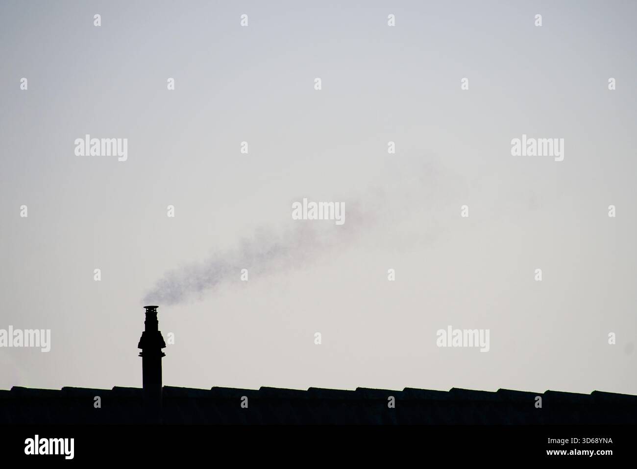 Rauchneder Schornstein Foto Stock