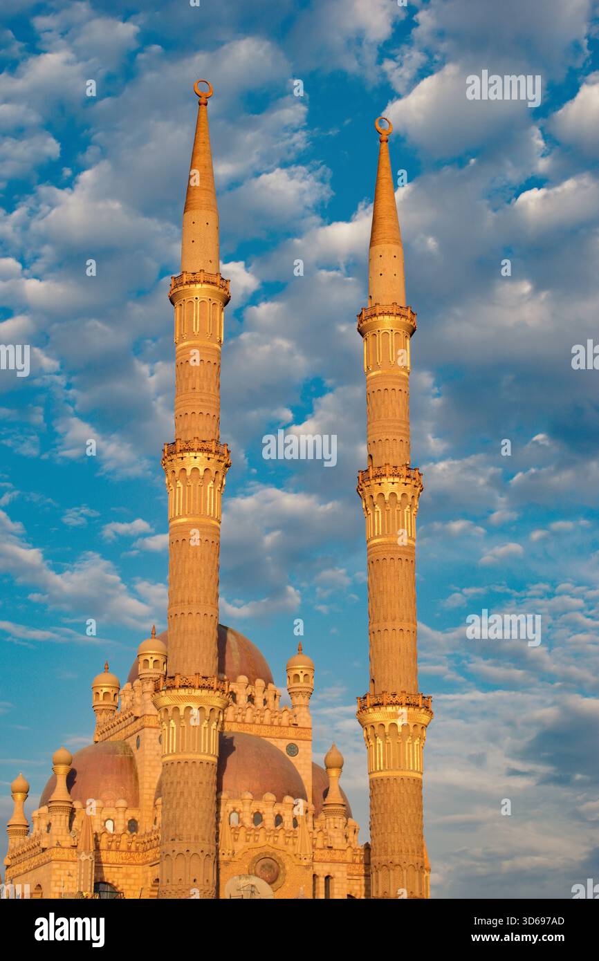 Moschea Masjid al Sahaba - Sharm El Sheikh, Egitto Foto Stock