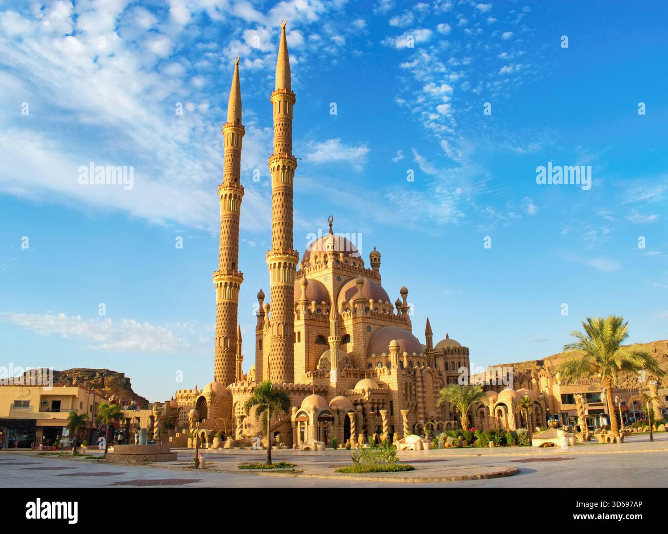 Moschea Masjid al Sahaba - Sharm El Sheikh, Egitto Foto Stock