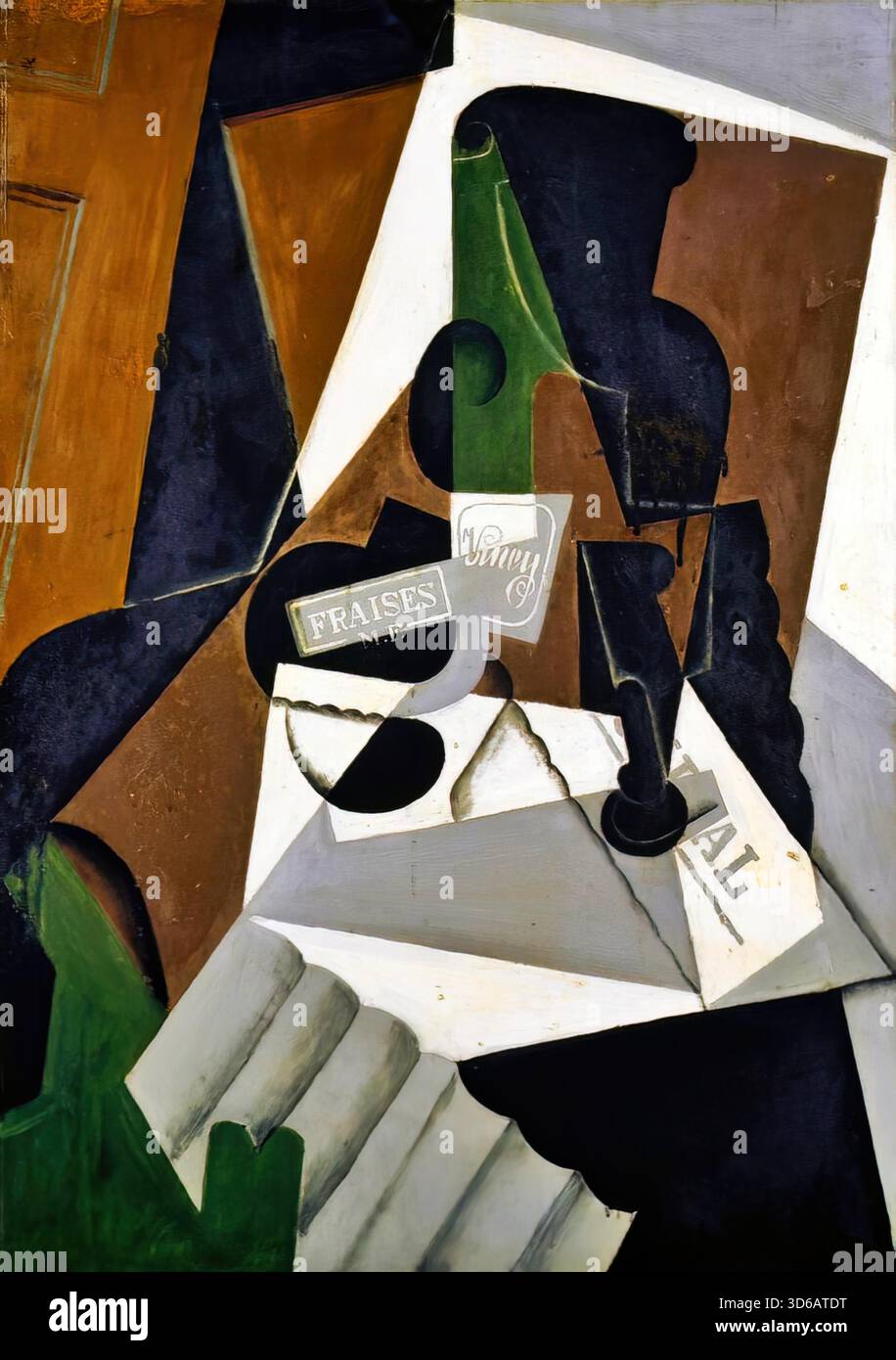Juan Gris - ThePot di StrawberryJam Illustrazione Vettoriale