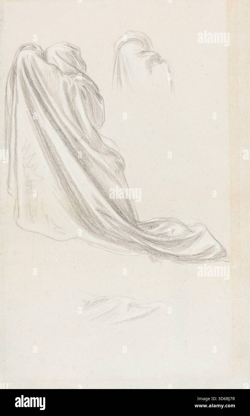 'Studio per 'le sagge e sciocche Vergini'. Frederic Leighton (inglese, 1830-1896)" Foto Stock