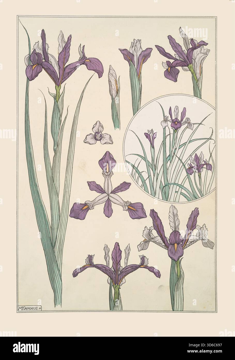 « Iris (1896). Maurice Pillard Verneuil (francese, 1869-1942)» Foto Stock