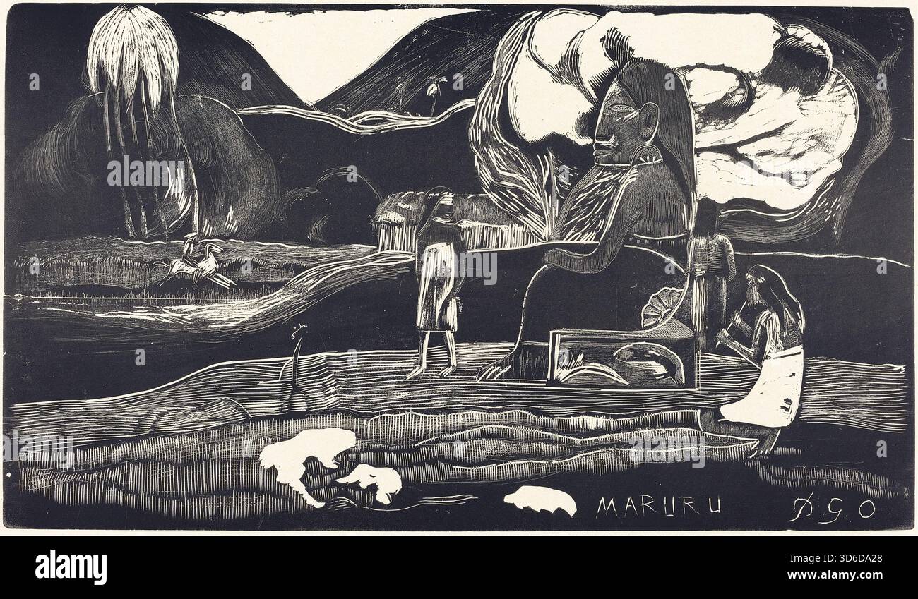Maruru (grazie) (1894-1895). Paul Gauguin (francese, 1848-1903)» Foto Stock