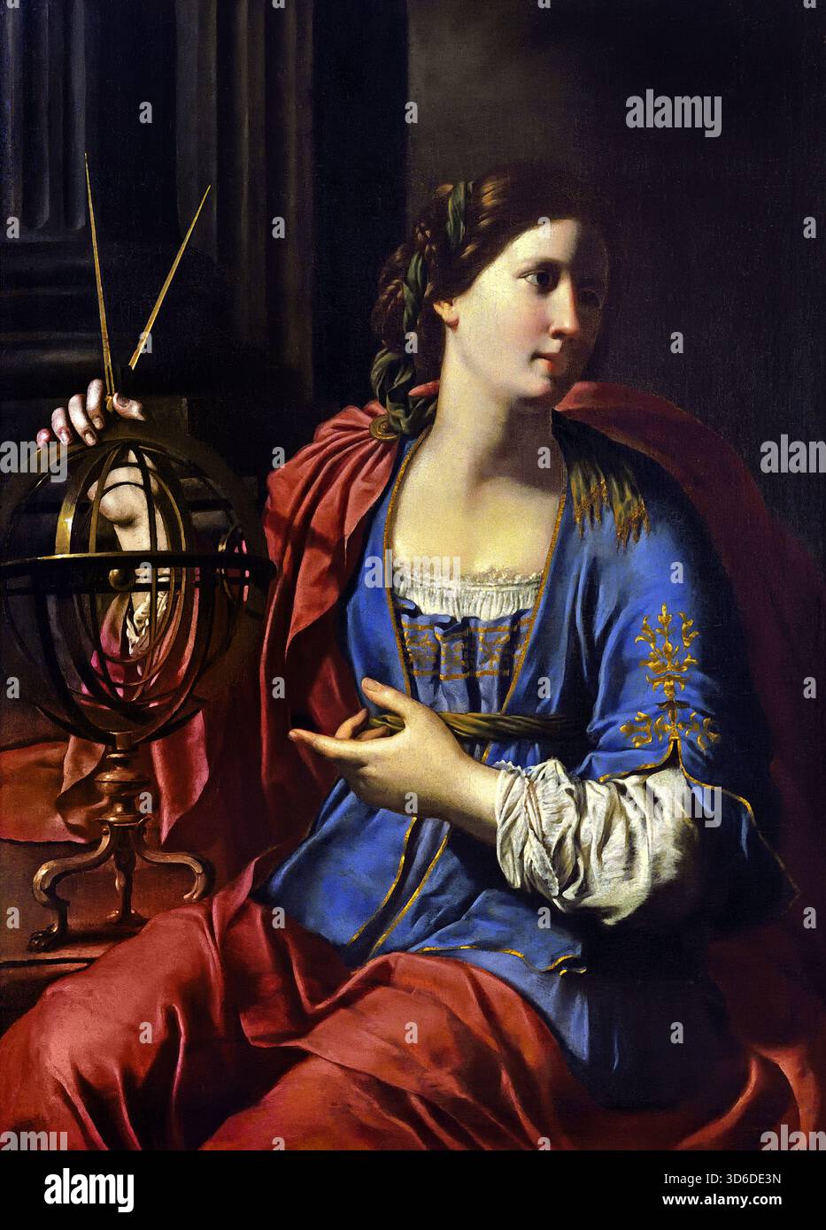 Urania o di astronomia 1852 di Giacinto Gimignani (1606-1681) del XVII secolo, l'Italia, italiano. Foto Stock