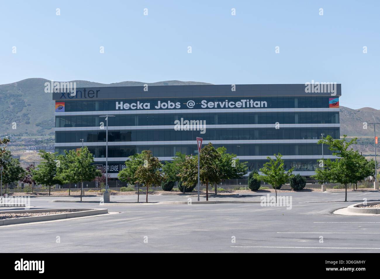 ServiceTitan (azienda produttrice di software) e Xenter (azienda produttrice di dispositivi medicali e di servizi sanitari digitali ) uffici a Draper, Utah, Stati Uniti Foto Stock