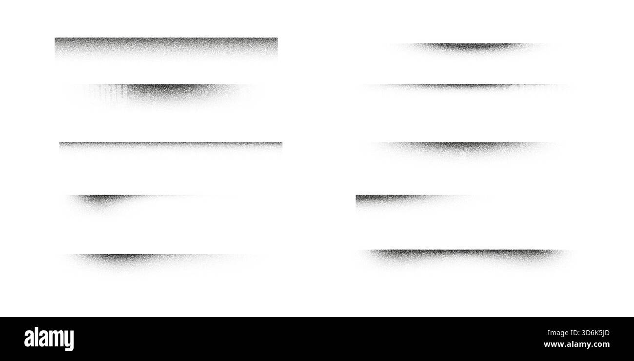 Ombre a grana tenera con sfumatura sfumata uniforme e texture sottile. Le linee astratte minime con polvere e effetti di rumore creano ombre delicate e. Illustrazione Vettoriale