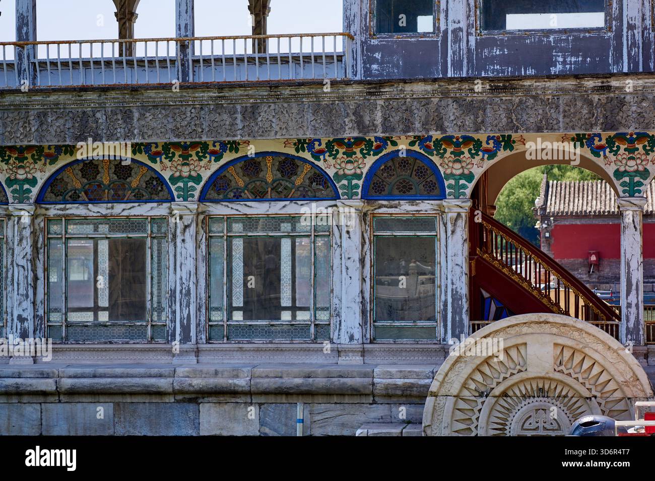 Palazzo d'estate a Pechino, Cina Foto Stock
