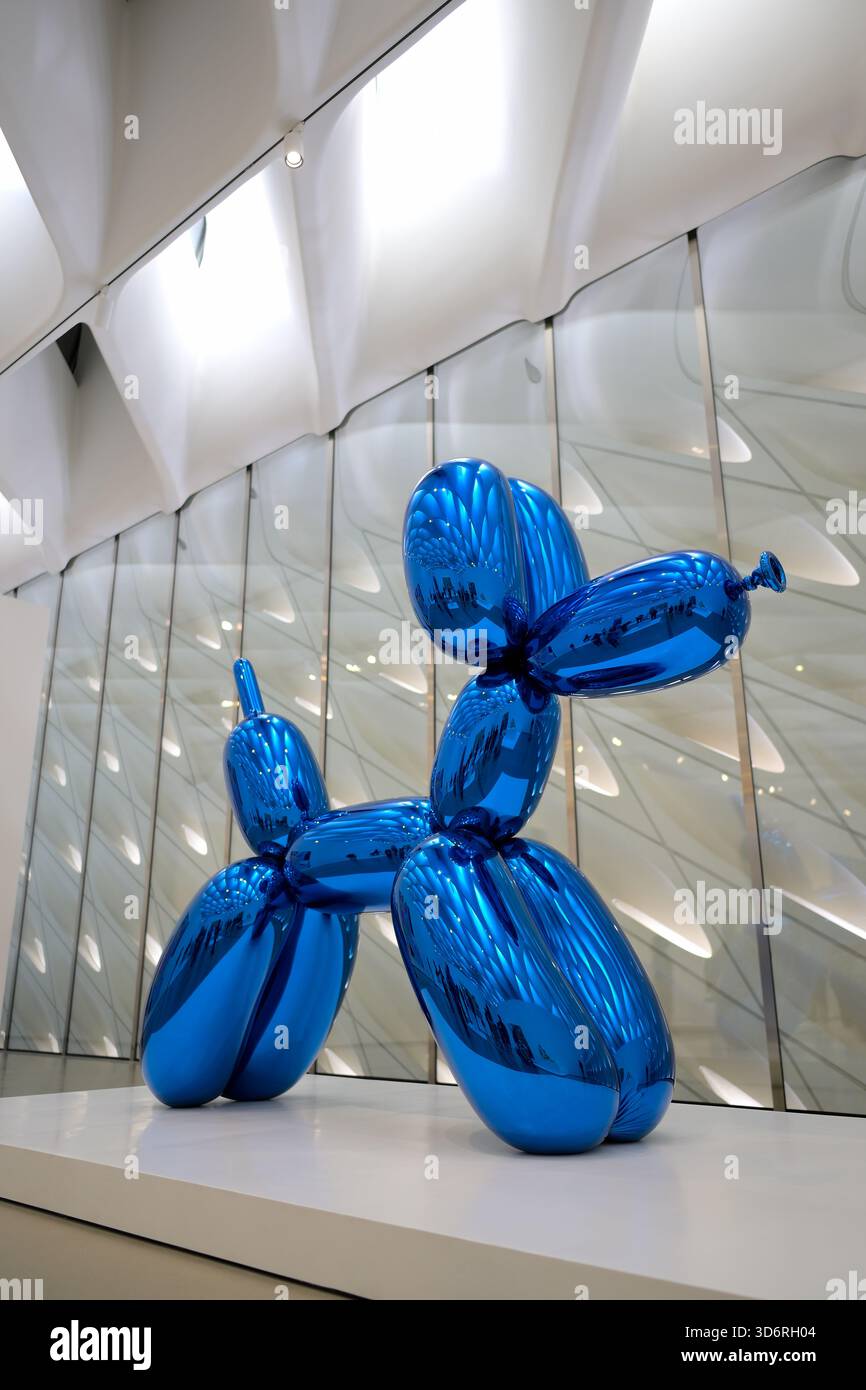 L'incredibile e ampio museo di arte moderna, Los Angeles, CALIFORNIA Foto Stock