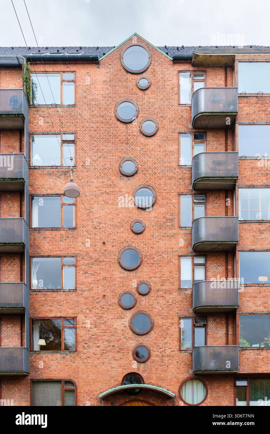 Copenhagen, Danimarca - Champagnehuset (edificio dello Champagne) di IB Lunding Foto Stock