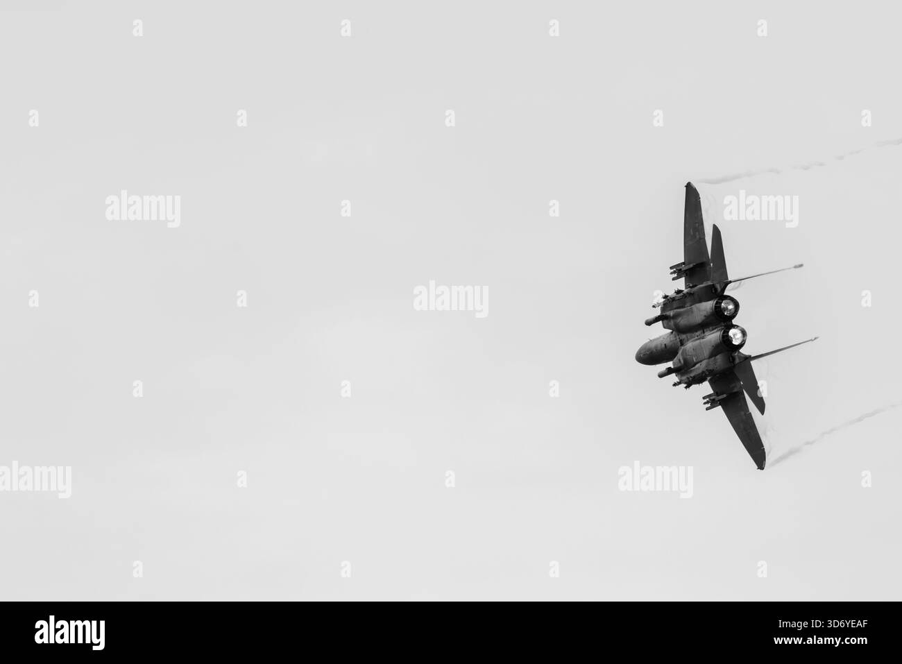 caccia jet ad una mostra aerea Foto Stock