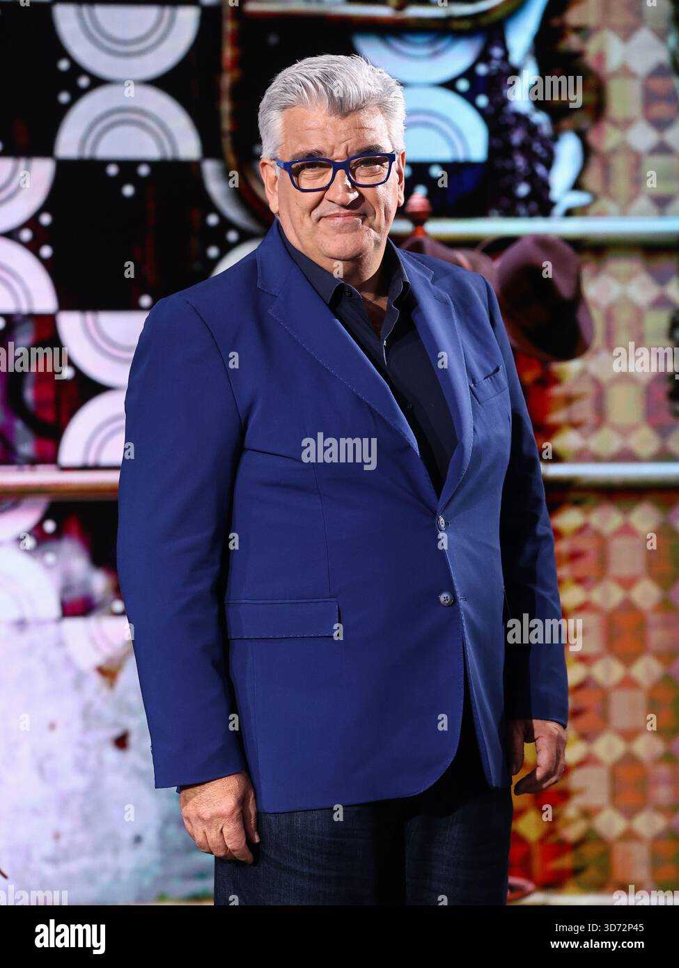 Roma, Italia. 22 novembre 2025. Roma, studi Rai ex caro, programma televisivo "Ciao maschio". Nella foto: Antonio Milo credito: Agenzia fotografica indipendente/Alamy Live News Foto Stock