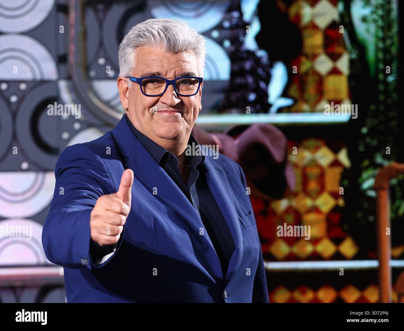 Roma, Italia. 22 novembre 2025. Roma, studi Rai ex caro, programma televisivo "Ciao maschio". Nella foto: Antonio Milo credito: Agenzia fotografica indipendente/Alamy Live News Foto Stock