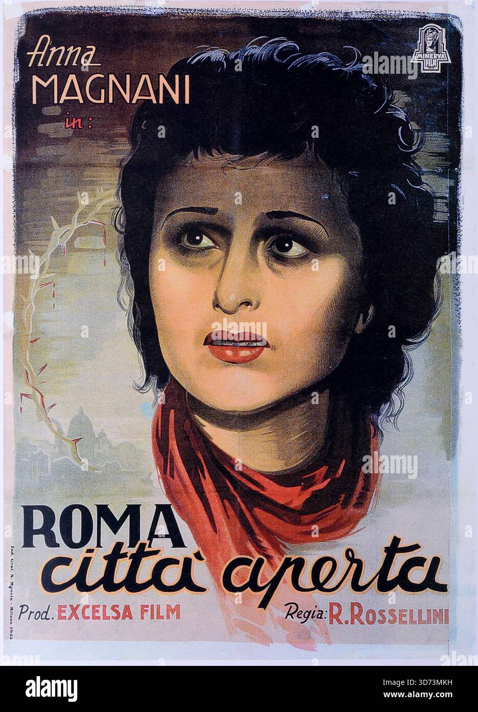 Roma, Open City, Roberto Rossellini, Anna Magnani, Aldo Fabrizi, Marcello Pagliero, 1945, italiano, Italia Foto Stock