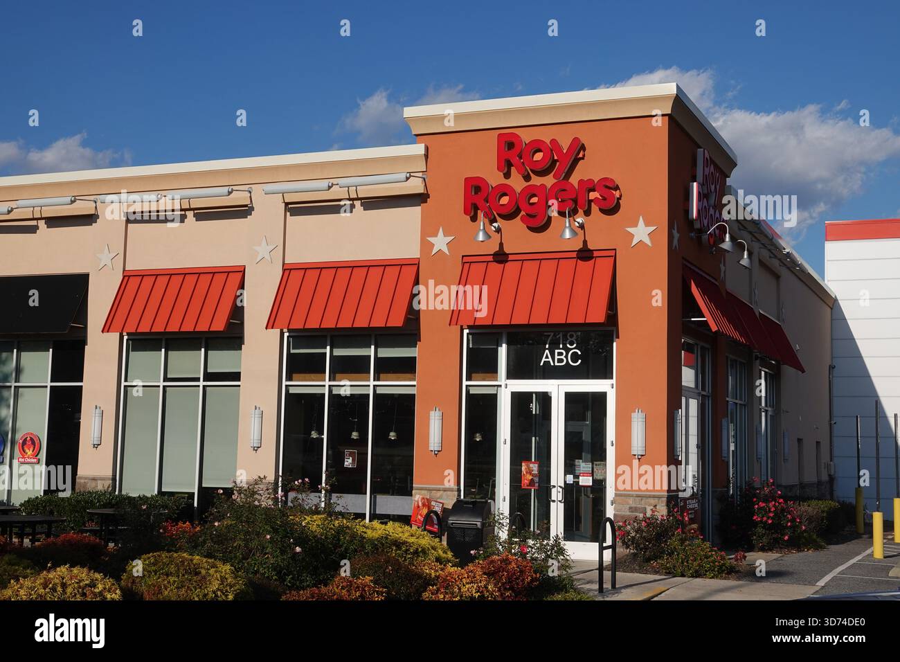 Catena di fast food USA Roy Rogers a Rockville, Maryland Foto Stock