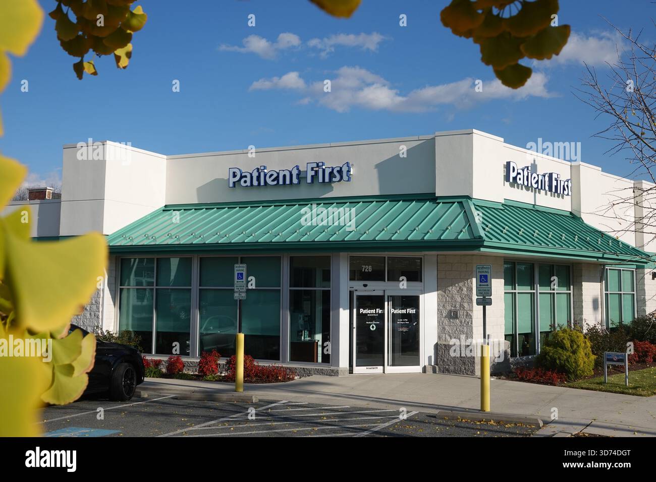 USA paziente prima di tutto assistenza sanitaria primaria e urgente esterno Rockville Maryland Foto Stock