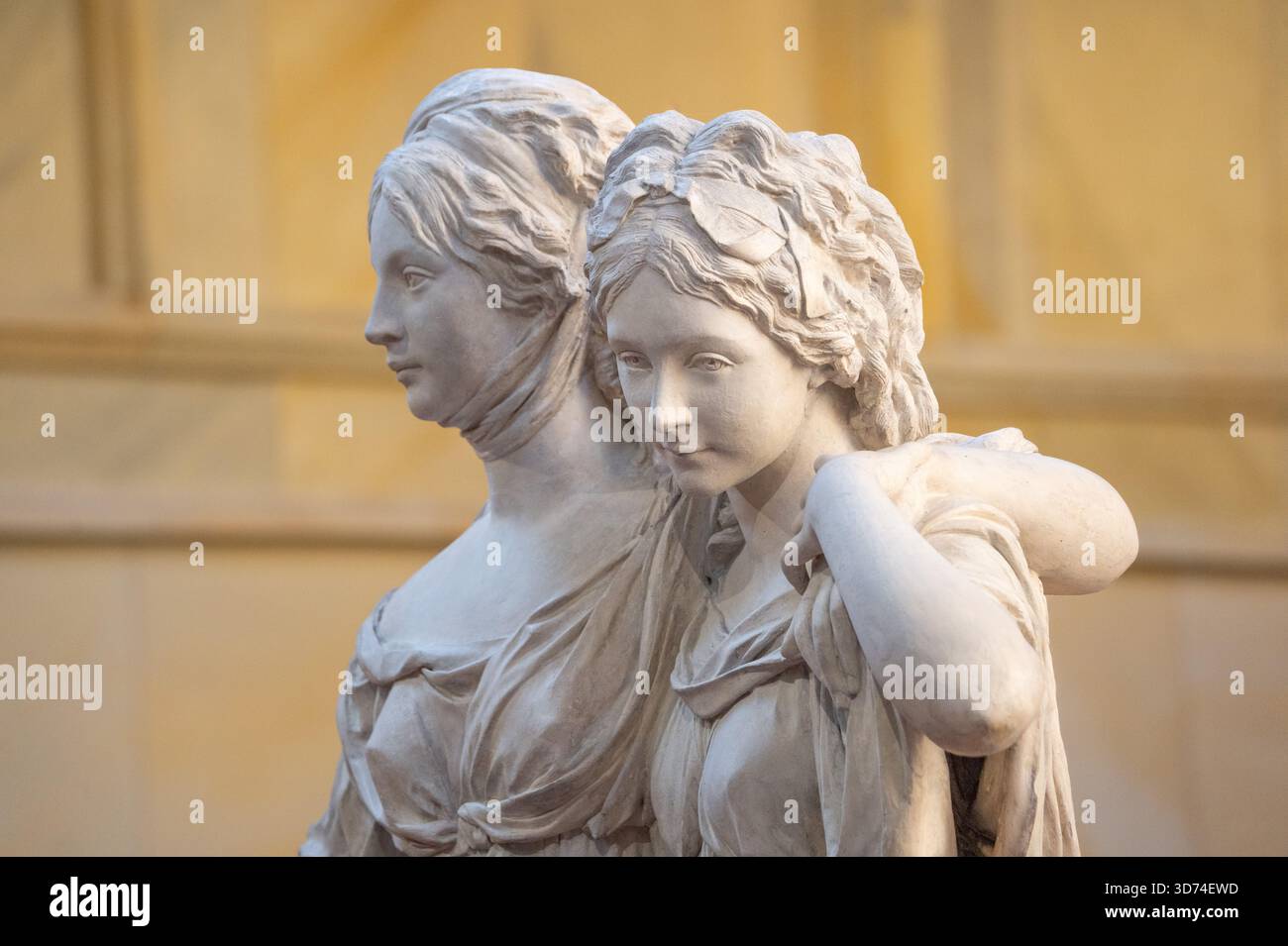 Berlino, Germania, Statua delle Principesse Luisa e Friederike di Prussia di Johann Gottfried Schadow. Foto Stock
