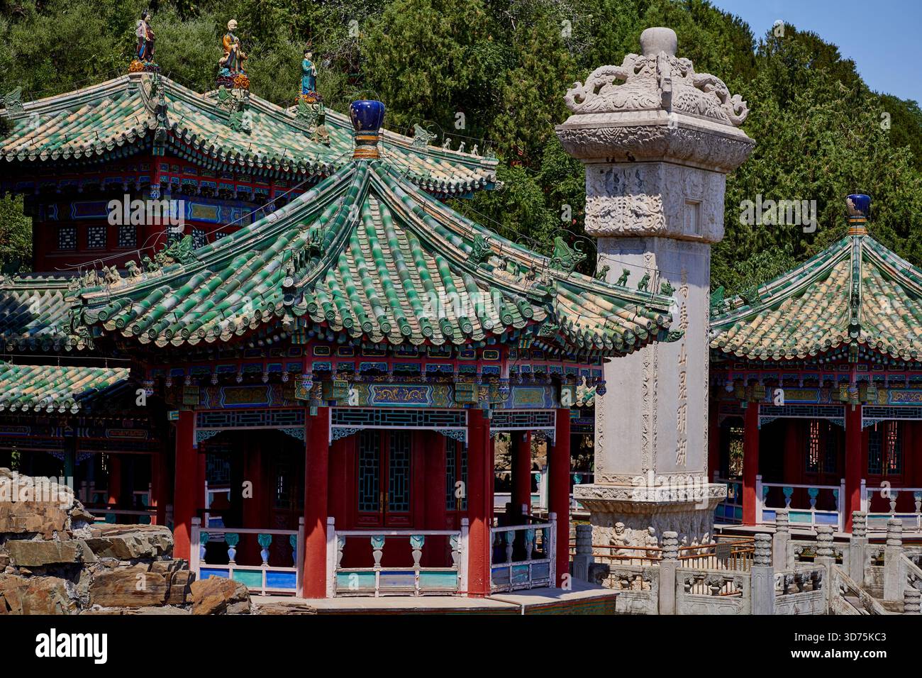 Palazzo d'estate a Pechino, Cina Foto Stock