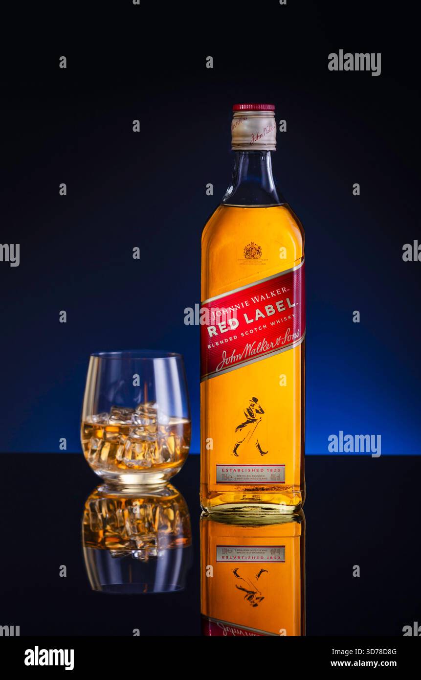 Johnnie Walker, Whisky Foto Stock