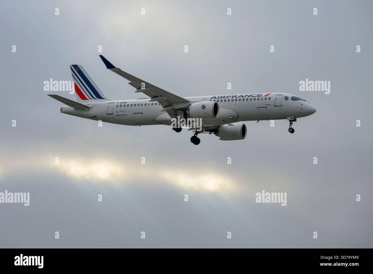 Un Airbus A220 Air France Foto Stock