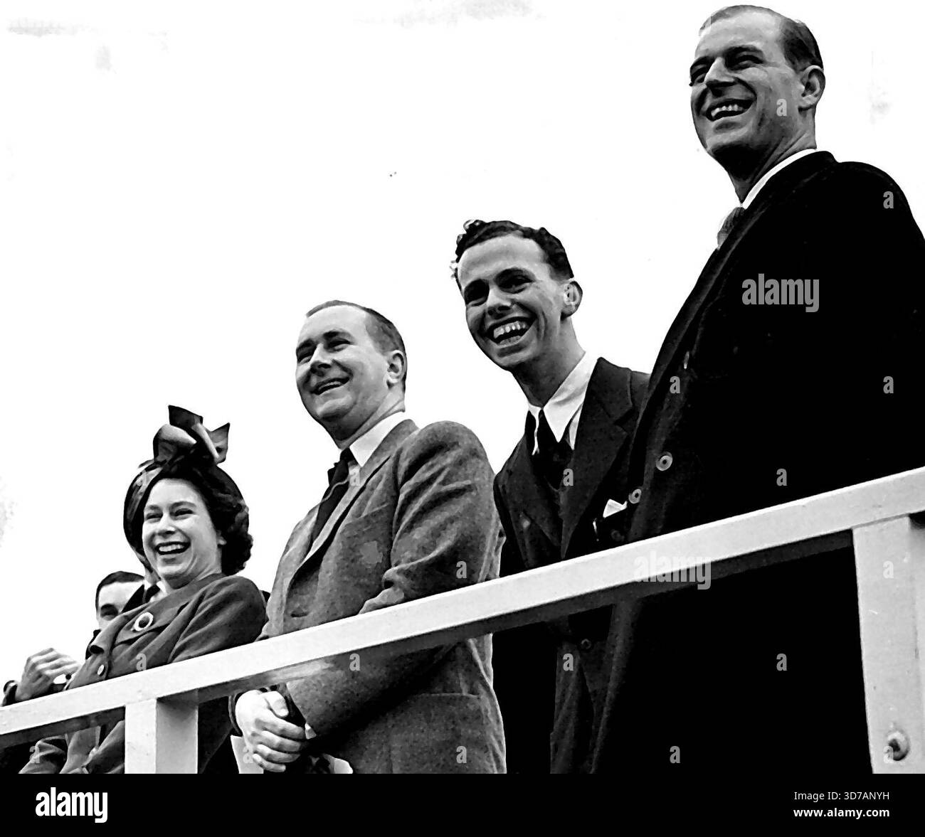 Duca e Principessa. Marzo 30, 1949. Foto Stock