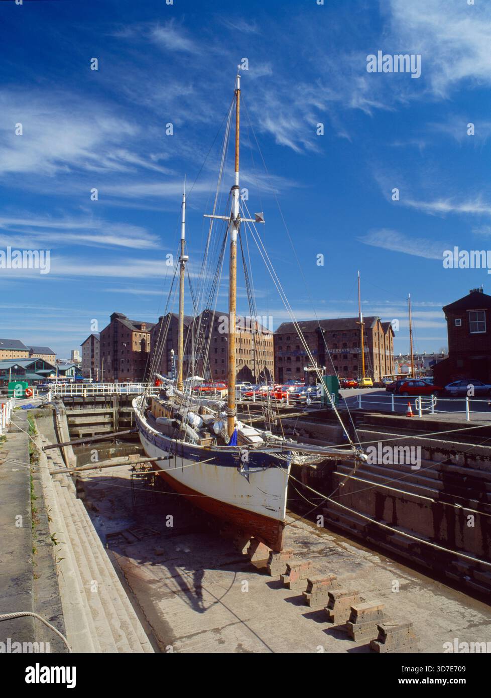Gloucester Docks, Inghilterra, Regno Unito Gloucester Docks è uno dei sette principali progetti di investimento identificati dalla Gloucester Heritage Urban Regeneration Foto Stock