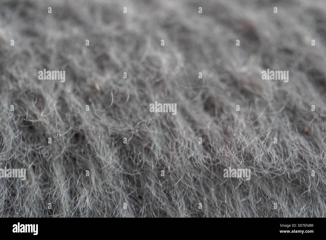 Primo piano trama di fibra sintetica sul tappetino Foto Stock