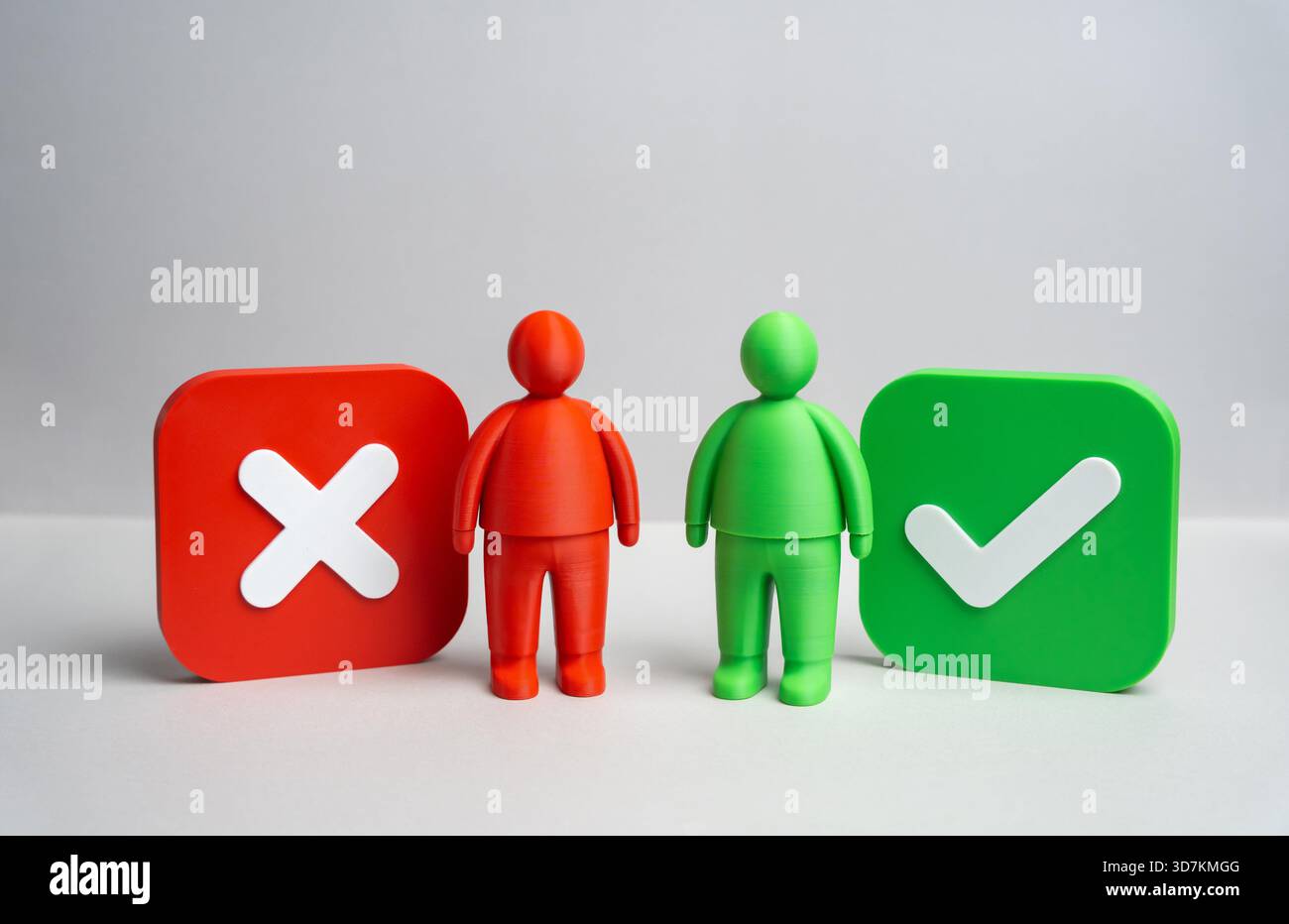 Individui pro e contro. Pareri e posizioni in materia. Elezioni e referendum. Il processo politico. Indagine pubblica. Polarizzazione dell'opinione pubblica. Scienze politiche, sociologia Foto Stock