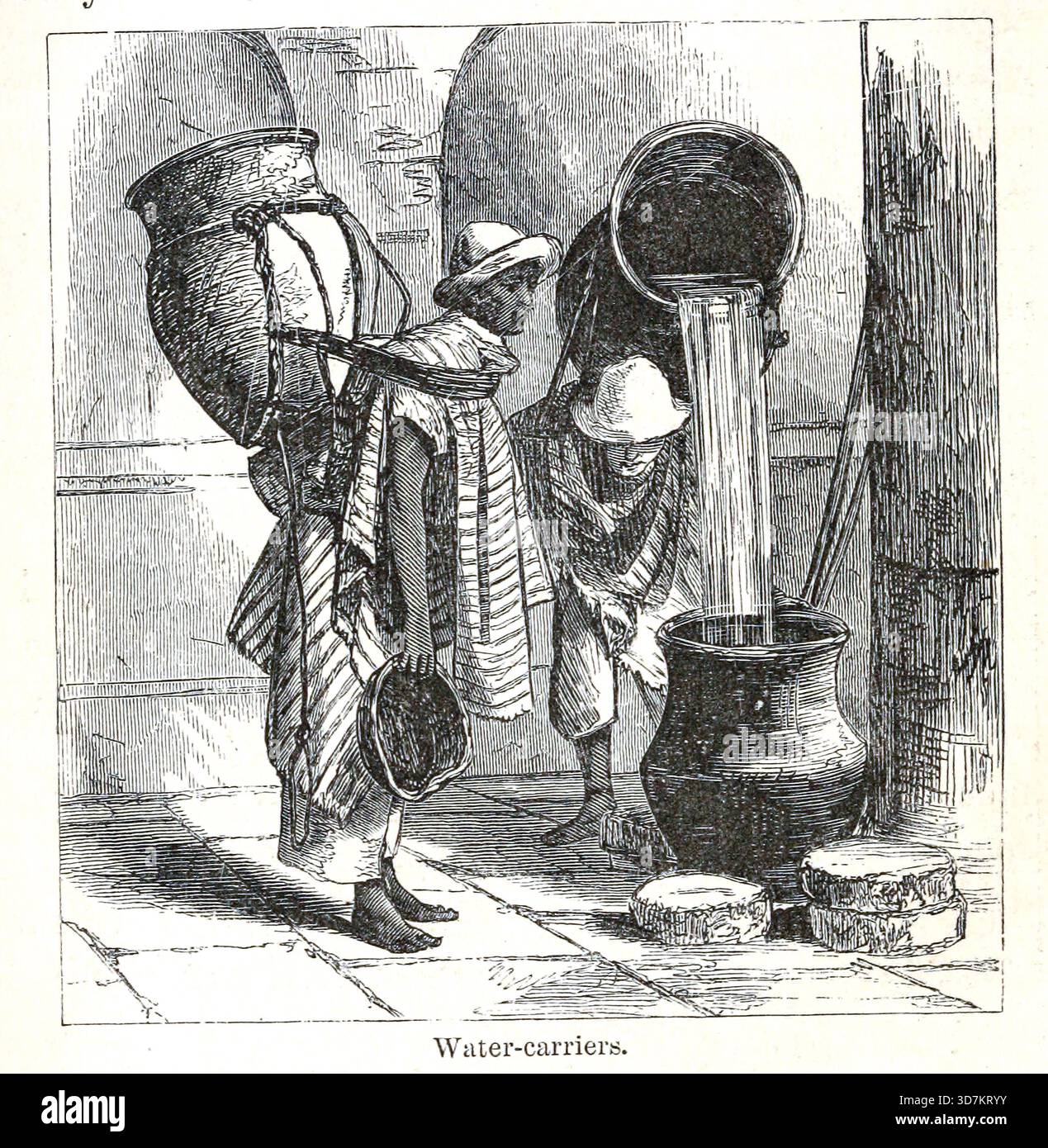 Water Carriers from the Andes and the Amazon : or, across the Continent of South America by Orton, James, 1830-1877 data di pubblicazione 1870 Foto Stock