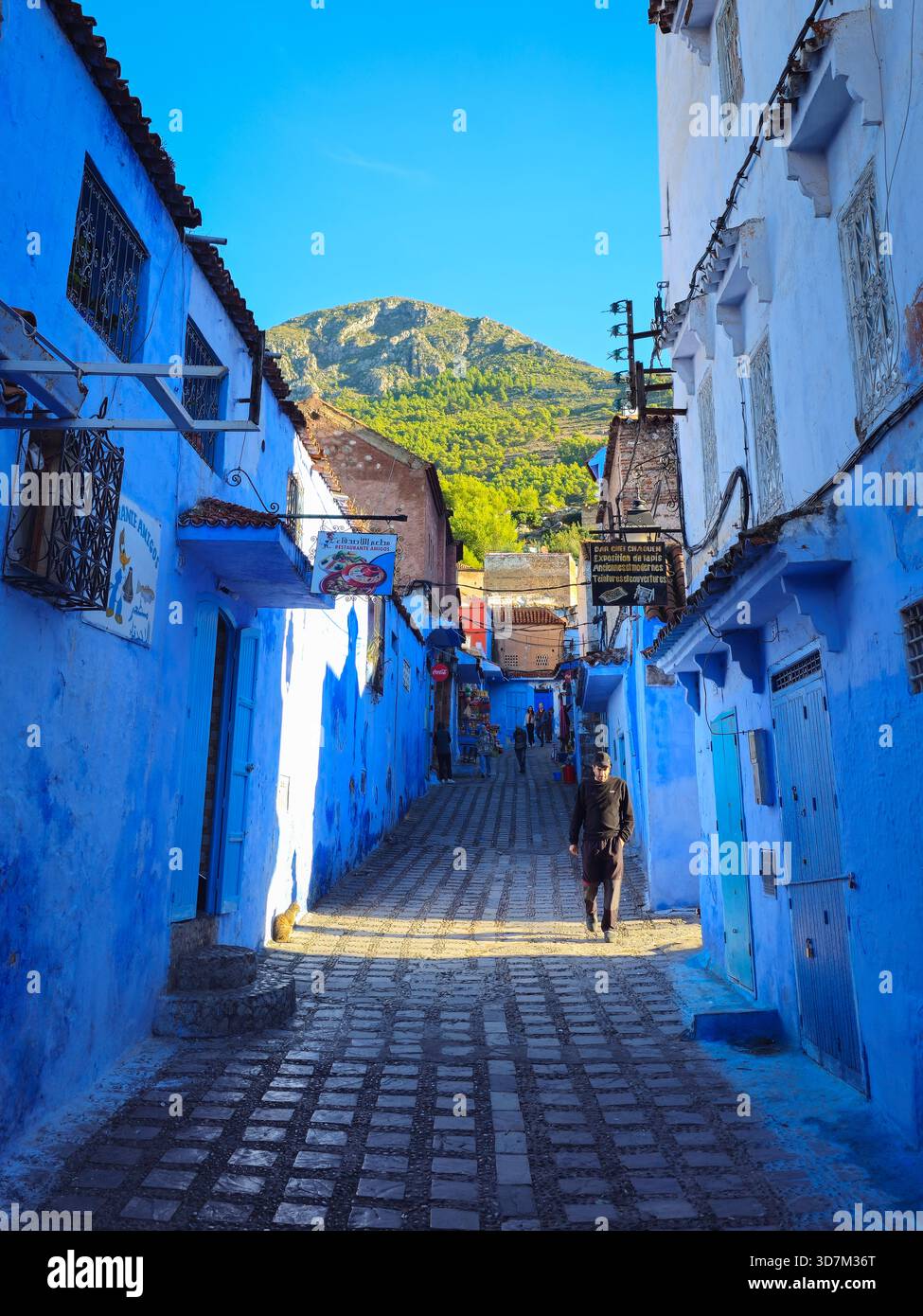 The Blue Pearl, Chefchaouen, Marocco Foto Stock