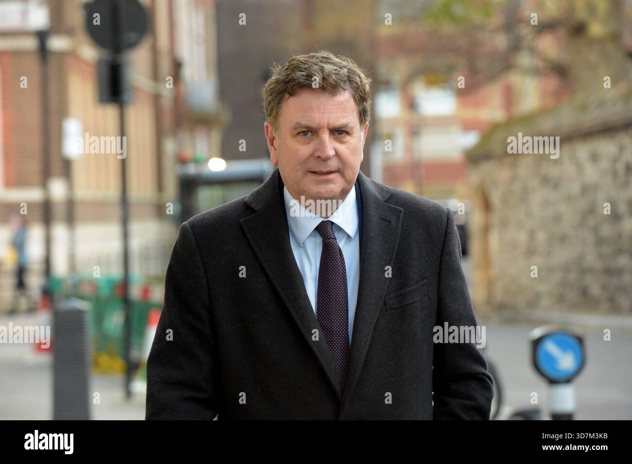 Londra, Regno Unito. 26 novembre 2025. Mel Stride Shadow Chancellor nel giorno del budget. Crediti: MARTIN DALTON/Alamy Live News Foto Stock