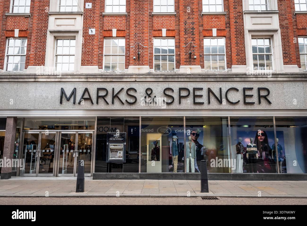 Marks and Spencer, Sidney Street, Cambridge, Cambridgeshire, Inghilterra Foto Stock