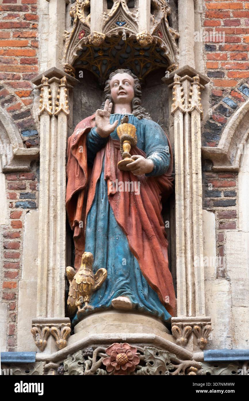 St John's College, St John Street, Cambridge, Cambridgeshire, Englande, Cambridgeshire, Inghilterra Foto Stock
