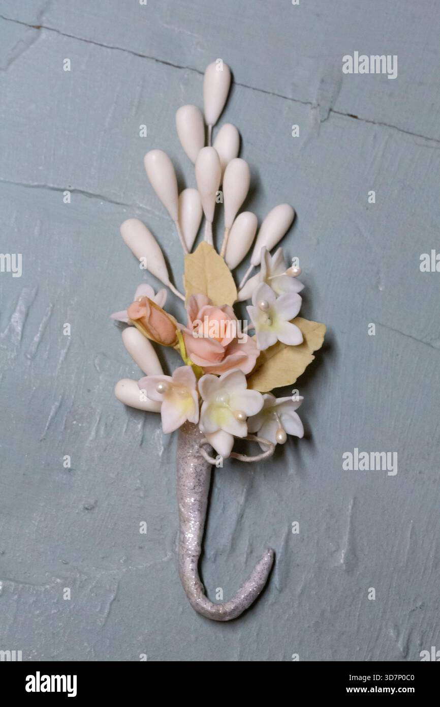 Mazzi di fiori per matrimonio Foto Stock