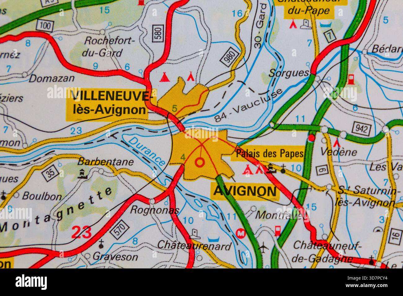 Mappa di avignone immagini e fotografie stock ad alta risoluzione - Alamy