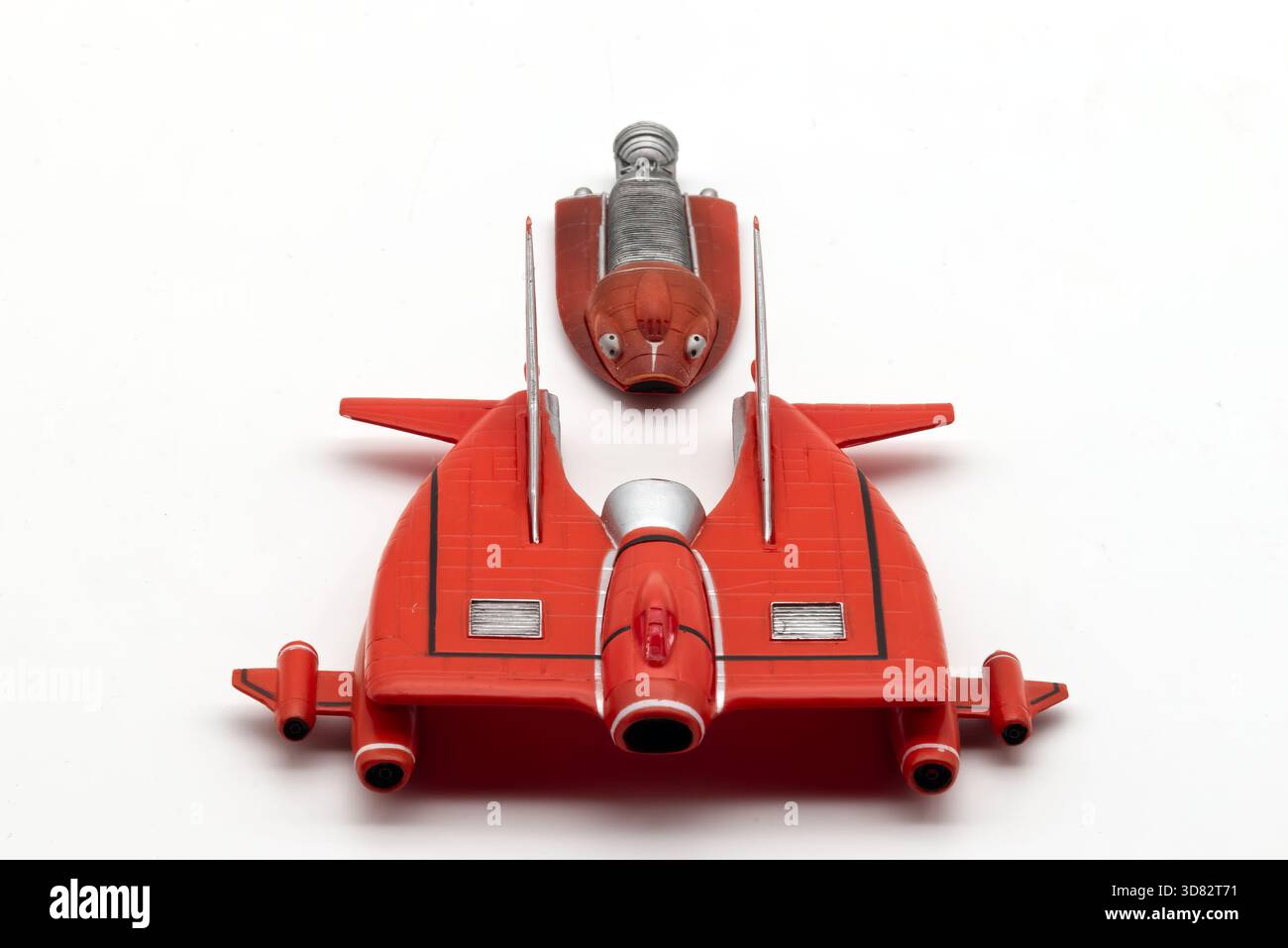 UFO Shado Lunar Carrier. Modello plastico di Konami dalla serie televisiva UFO di Gerry Anderson. Foto Stock