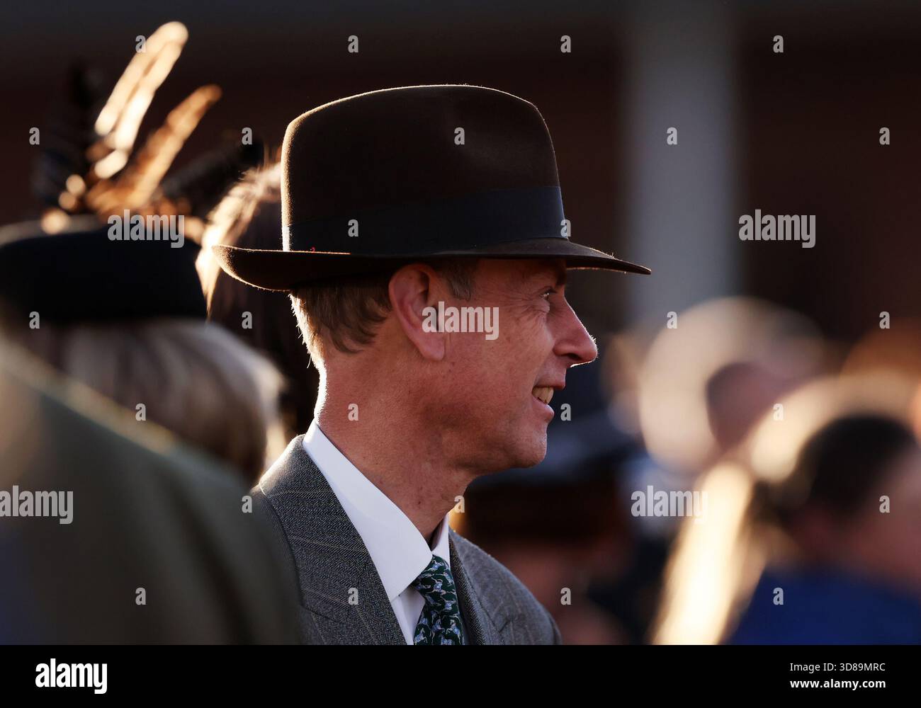 Il Duca di Edimburgo durante il Coral Gold Cup Day all'ippodromo di Newbury, Newbury. Data foto: Sabato 29 novembre 2025. Foto Stock