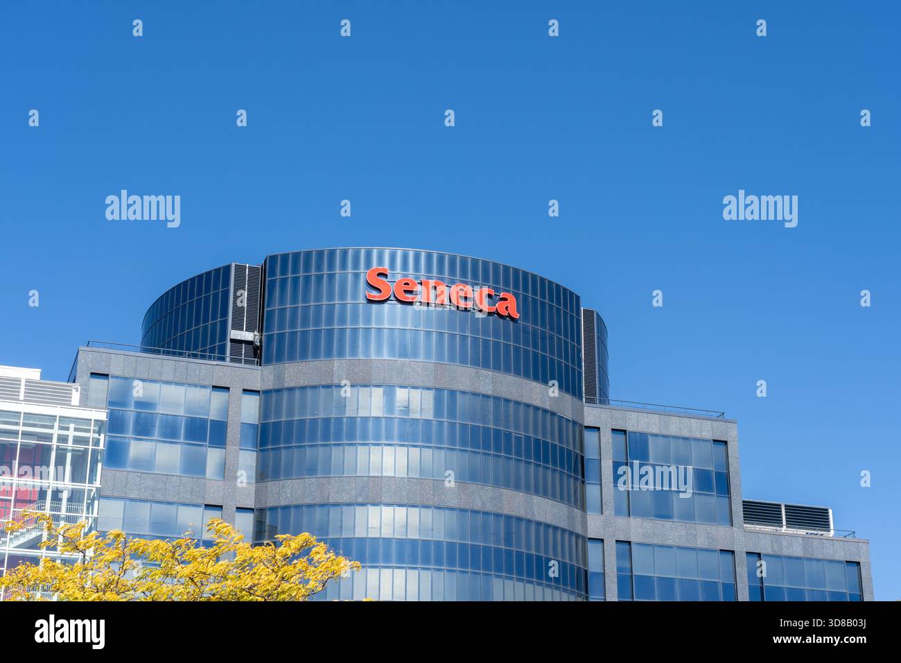 Seneca College Markham campus a Markham, Ontario, Canada, 21 settembre 2025 Foto Stock