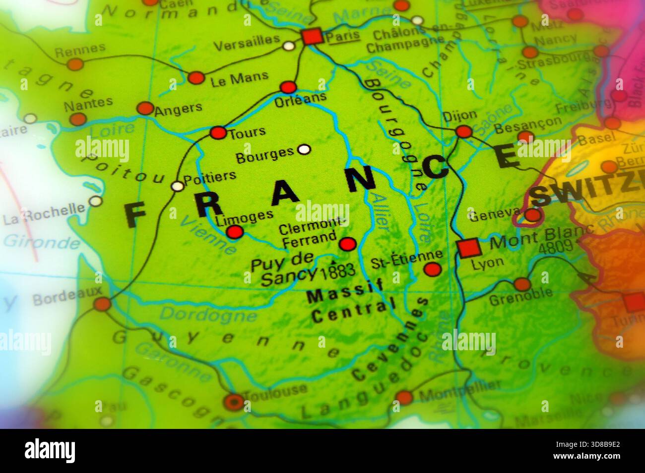 Francia, ufficialmente la Repubblica francese. Foto Stock