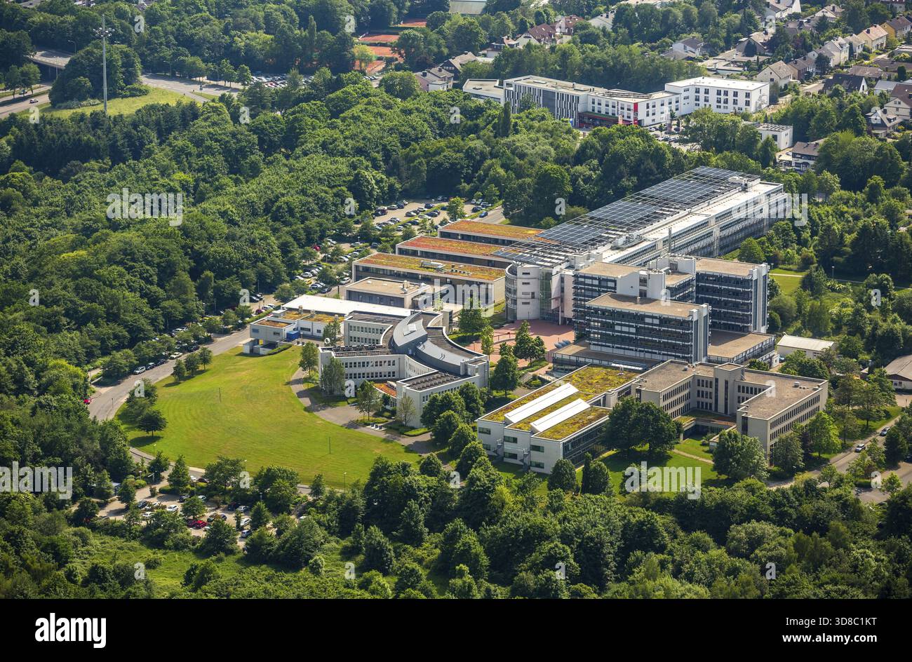FernUni Hagen, Hagener Institut fuer Managementstudien e.V. presso FernUniversitaet di Hagen, FernUniversitaet di Hagen Environmental Sciences, Università Foto Stock