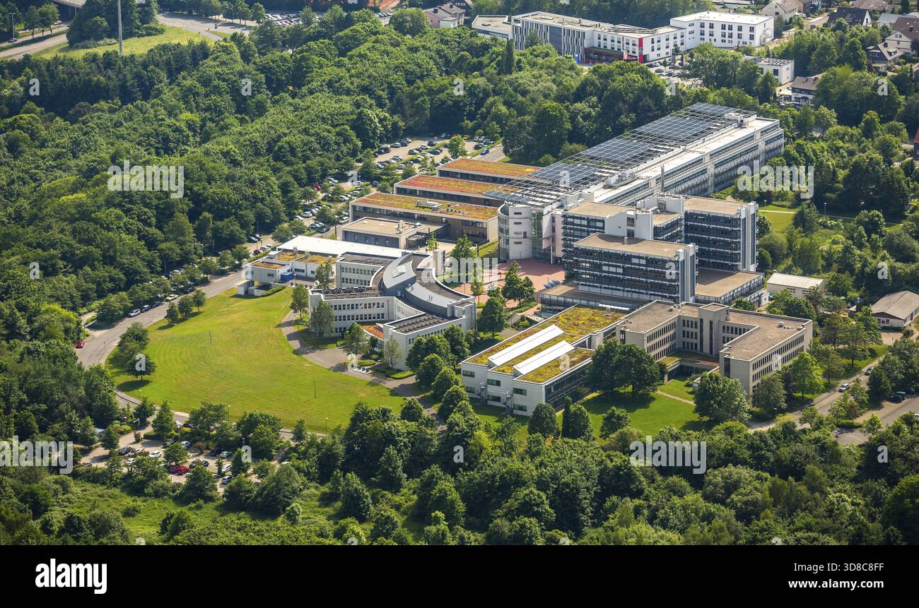 FernUni Hagen, Hagener Institut fuer Managementstudien e.V. presso FernUniversitaet di Hagen, FernUniversitaet di Hagen Environmental Sciences, Università Foto Stock