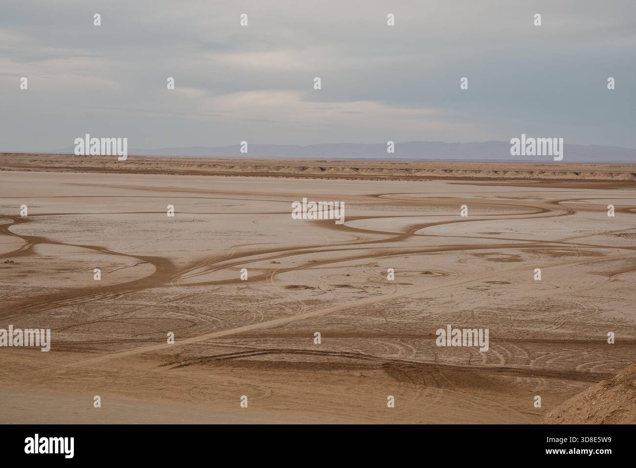 Star Wars abbandonato ambientato in Tunisia, Tataouine Foto Stock