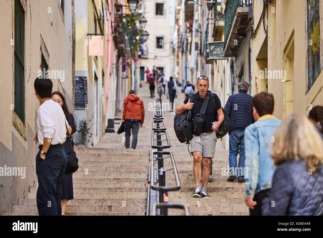 Lisbona, capitale del Portogallo, a pochi passi Foto Stock