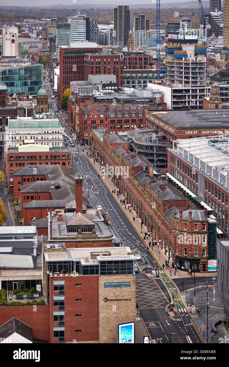 Manchester Deansgate Foto Stock