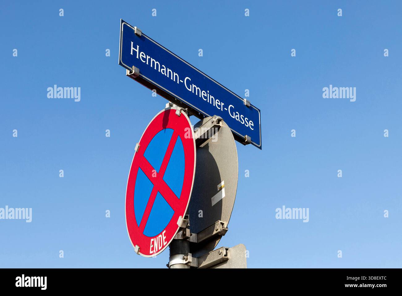 Hermann-Gmeiner-Gasse a Sankt Pölten, Österreich, Niederösterreich // Hermann-Gmeiner Lane a Sankt Pölten, bassa Austria, Austria. , . Crediti: APA-PictureDesk/Alamy Live News Foto Stock