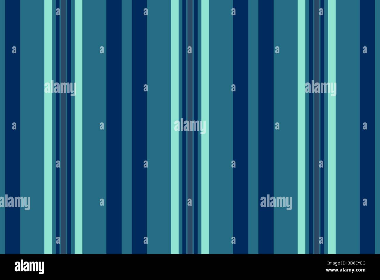 Linee di trama con motivo di dettaglio, acquisto di tessuto di sfondo verticale. Tessuto a strisce a triplo strato, senza cuciture, con colori ciano e blu. Illustrazione Vettoriale