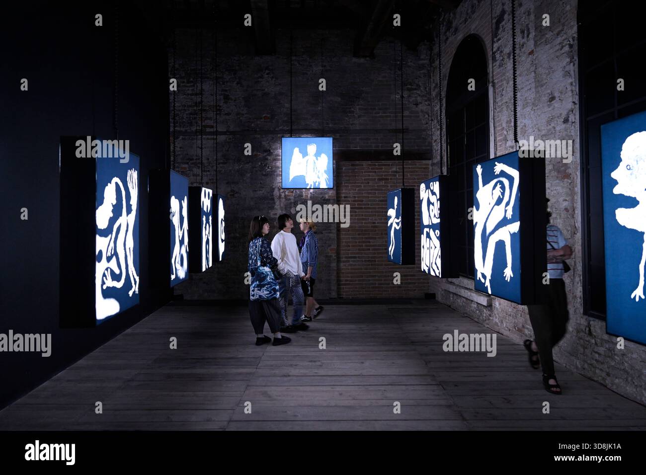 La 59a Mostra Internazionale d'Arte della Biennale, Venezia, Veneto, Italia, Europa Foto Stock